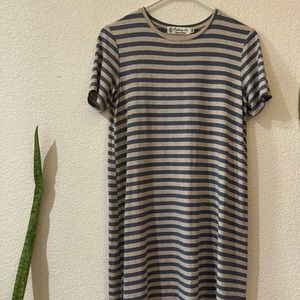 Fighting Eel striped dress